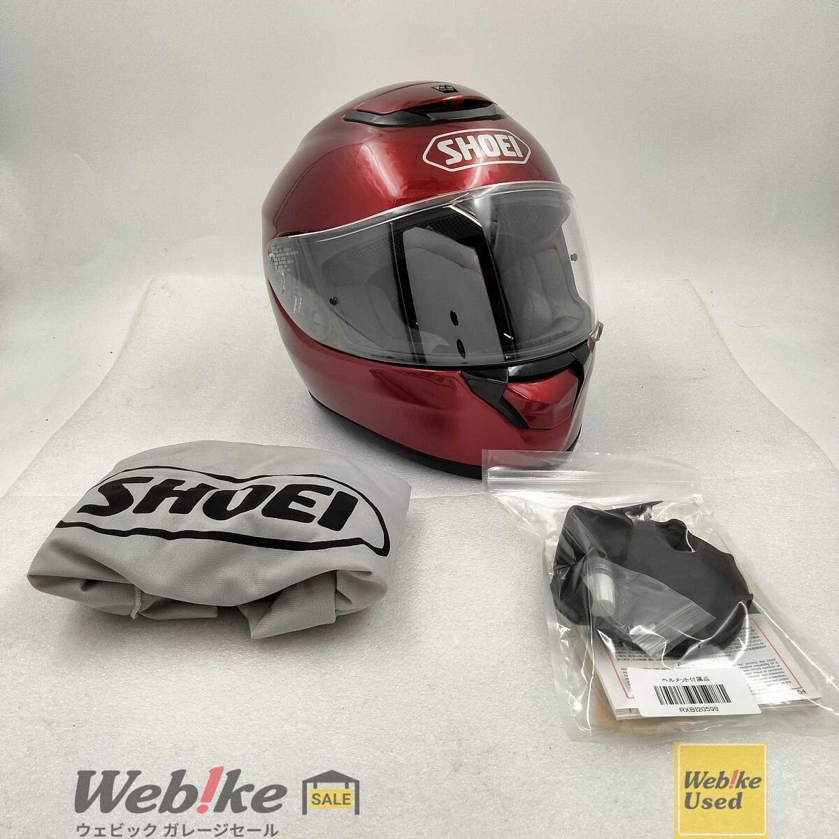 即決】 SHOEI ショウエイ フルフェイスヘルメット QWEST 黒系 ブラック