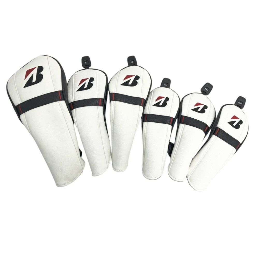 最新ブリジストンＢシリーズ　ヘッドカバー6点セット　1w 2F 3U 新品 BRIDGESTONE GOLF ブリヂストンゴルフ Bシリーズ ヘッドカバー 6点