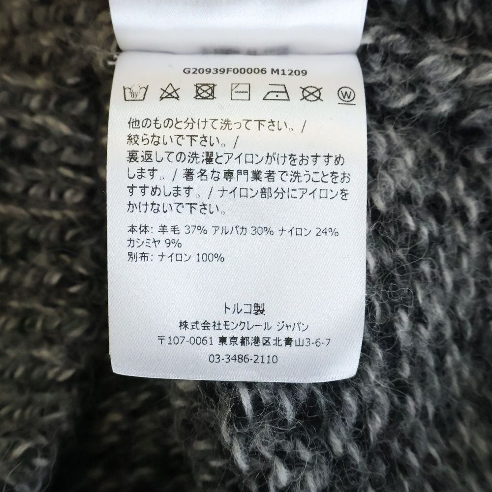 MONCLER (モンクレール) カシミヤブレンドハイネックニットセーター