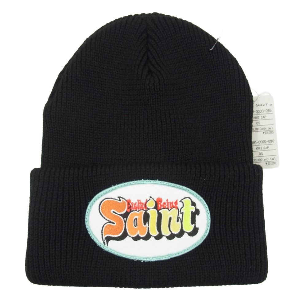 【新品未使用】セントマイケル25AW SG_KNIT CAP SAINT M×××××× - セントマイケル25AW SEGAコラボ SG_KNIT CAP /SAINT