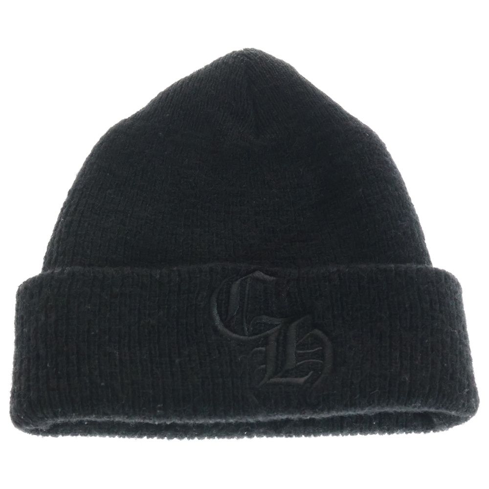 新品 クロムハーツ ニット帽 ビーニー CH刺繍 CHROME HEARTS CHROME 