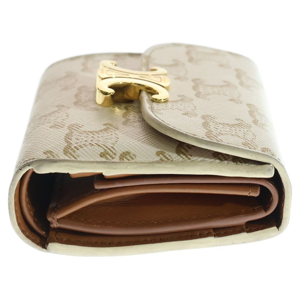 CELINE (セリーヌ) トリオンフ 三つ折り財布 コンパクトウォレット