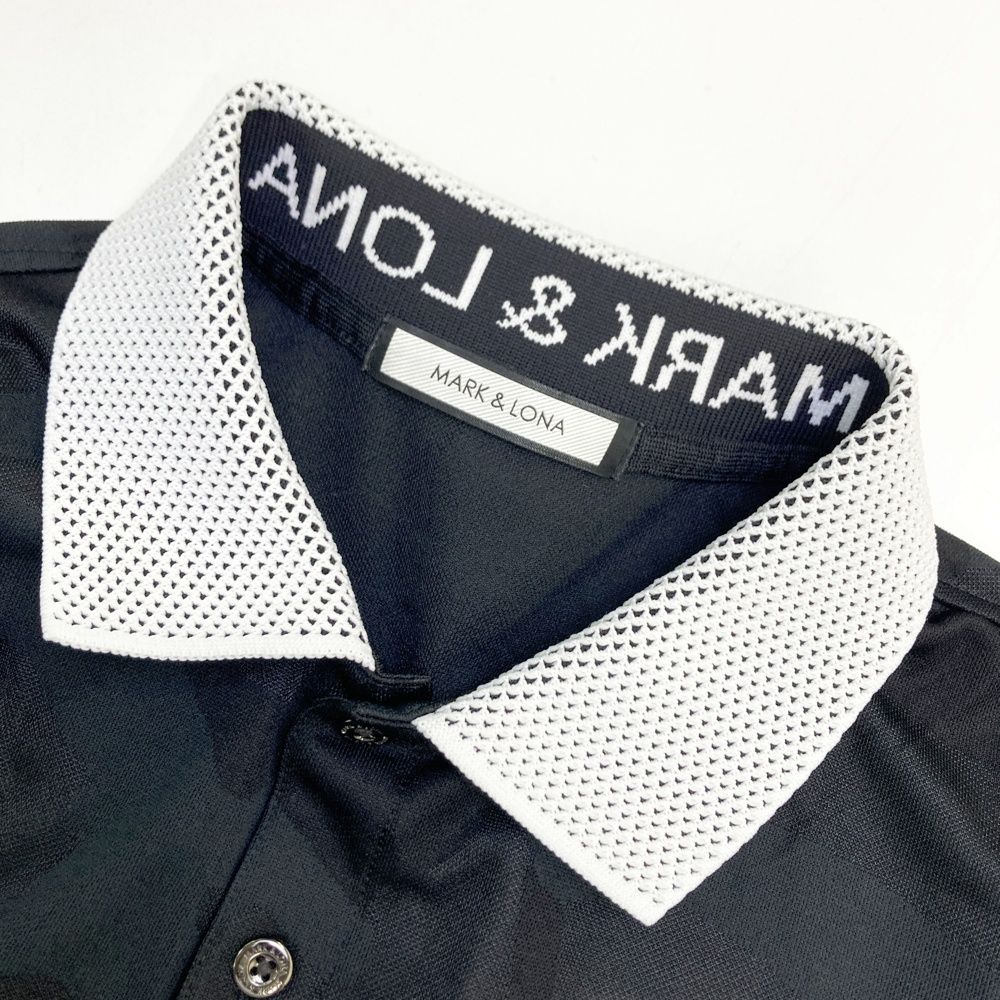 サイズ：46 MARK&LONA マークアンドロナ 半袖ポロシャツ 迷彩柄