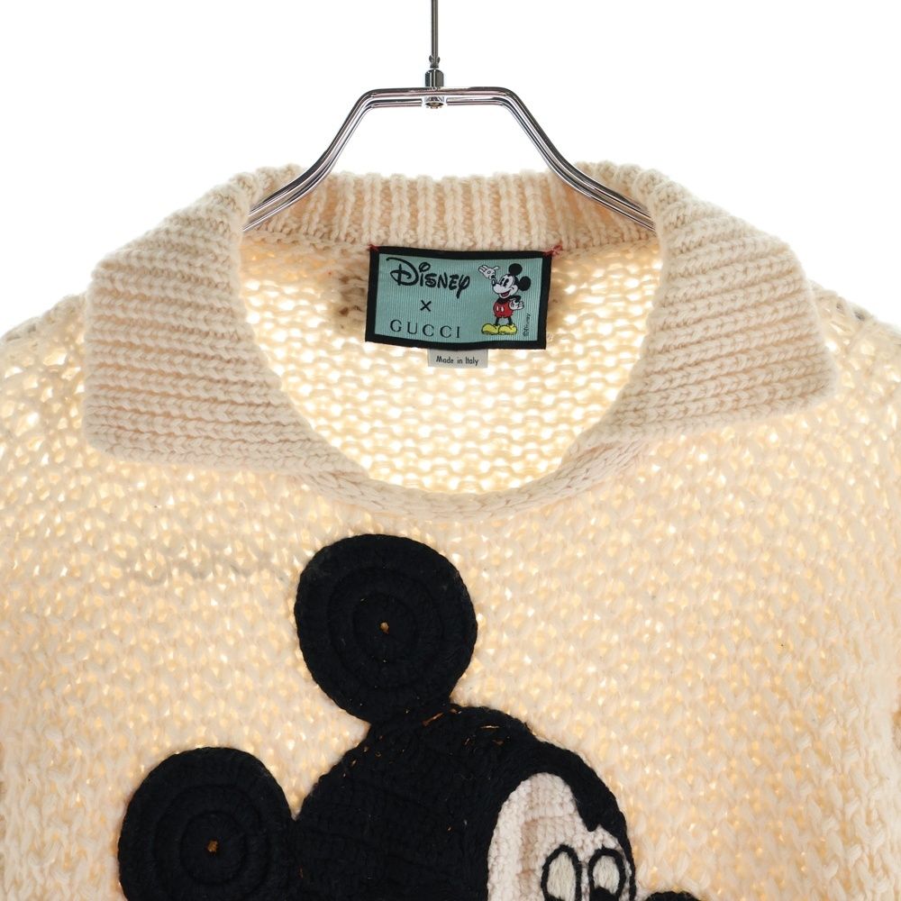 GUCCI (グッチ) ×Disney Embroidered Mickey Mouse Sweater ディズニー