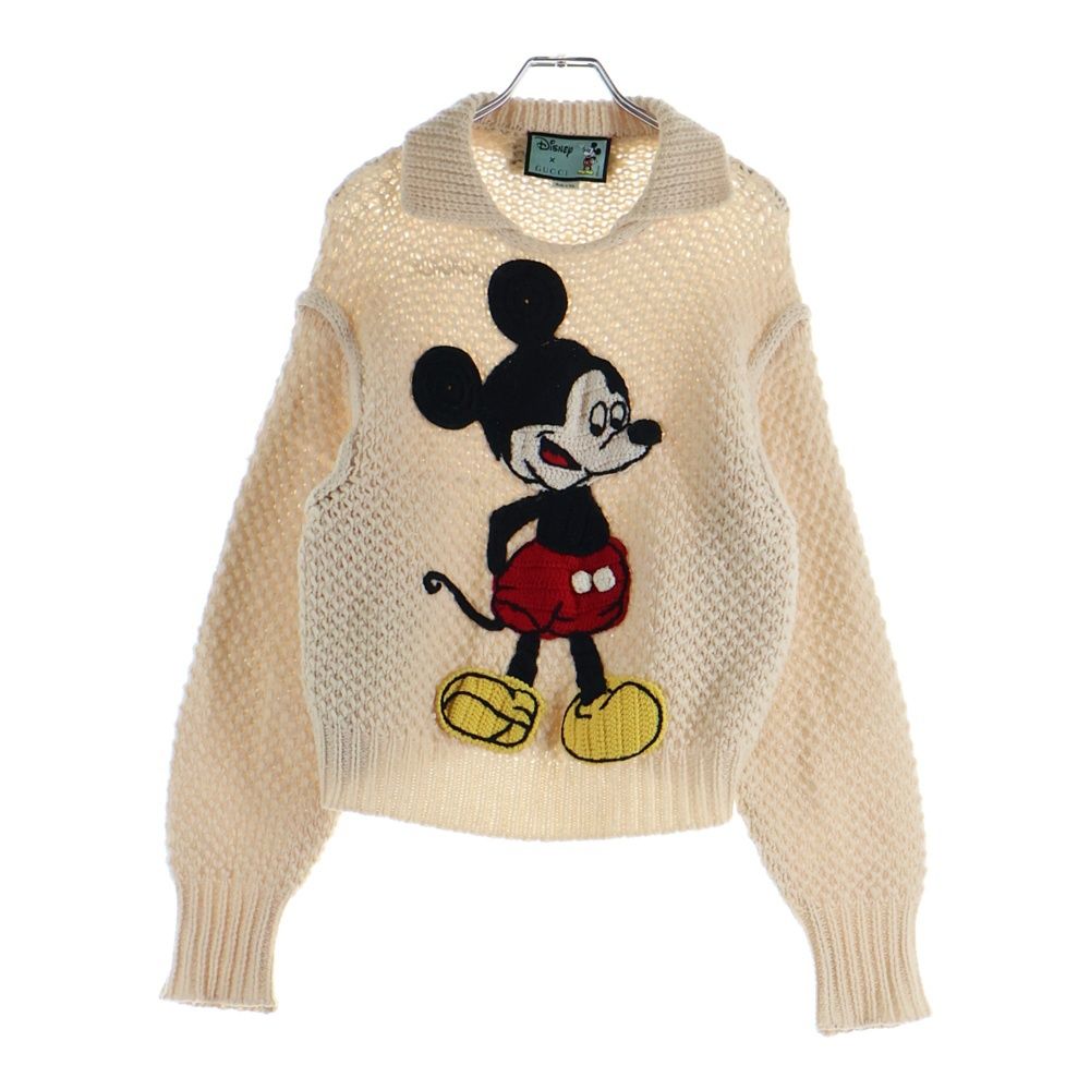 GUCCI (グッチ) ×Disney Embroidered Mickey Mouse Sweater ディズニー