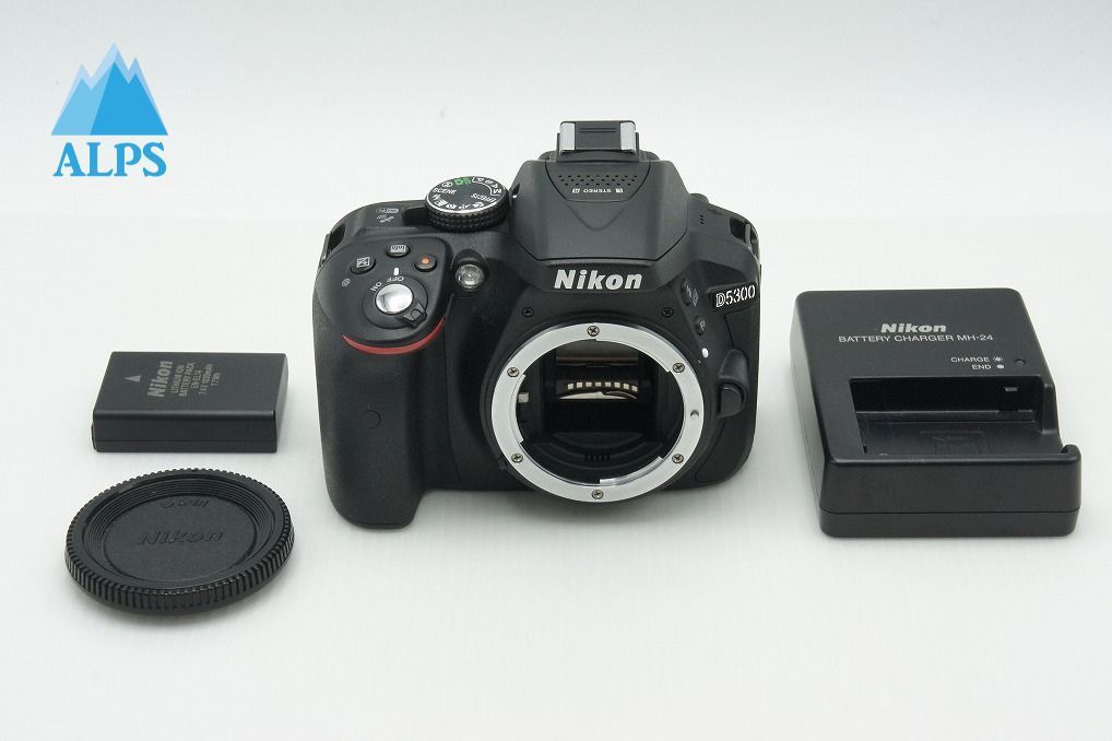 Good Condition Nikon Nikon D5300 Body DSLR Camera Black 260212c