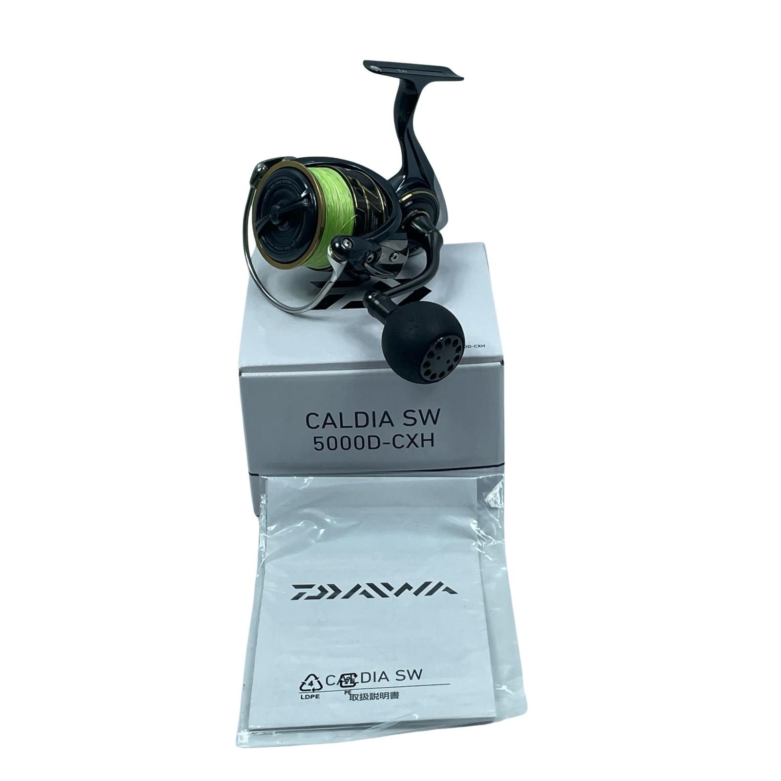 DAIWA CALDIA SW 5000D-CXH スピニングリール　美品 DAIWA ダイワ スピニングリール 22カルディアSW5000D-CXH 00065050
