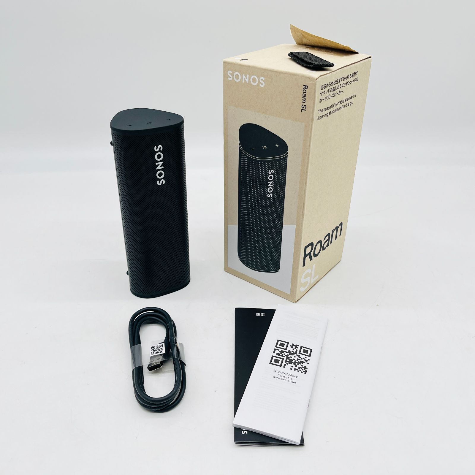 Sonos Roam SL ローム エスエル ポータブルスピーカー ブラック