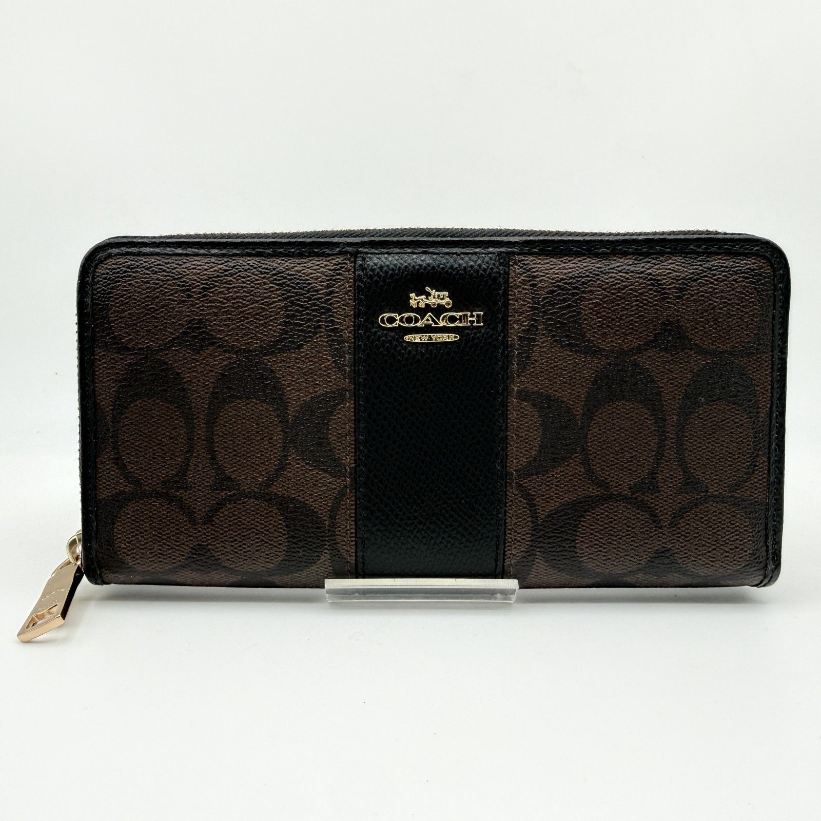 COACH（コーチ）シグネチャー ラウンドファスナー長財布 54630 PVC