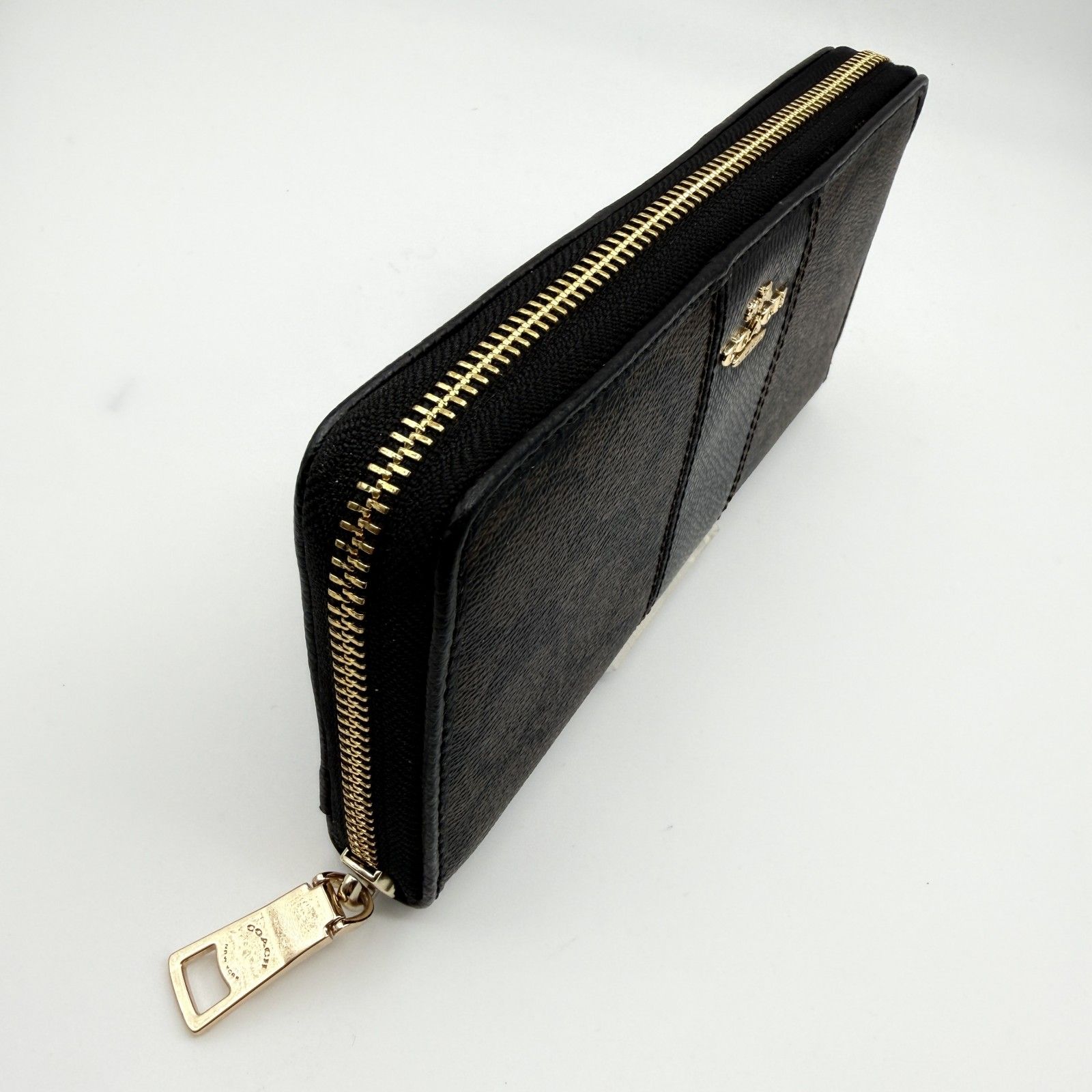 COACH（コーチ）シグネチャー ラウンドファスナー長財布 54630 PVC 