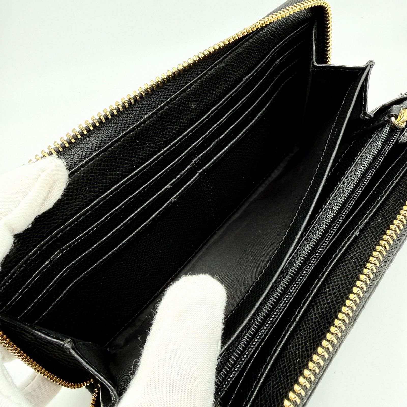 COACH（コーチ）シグネチャー ラウンドファスナー長財布 54630 PVC 