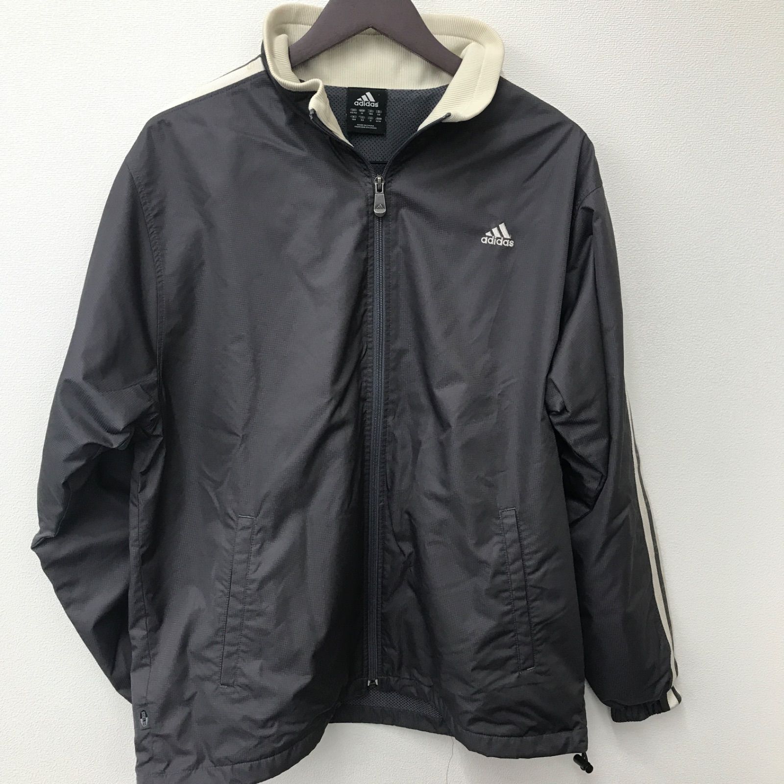 N1079 【上下セットアップ】 adidas アディダス ジャージ グレー 