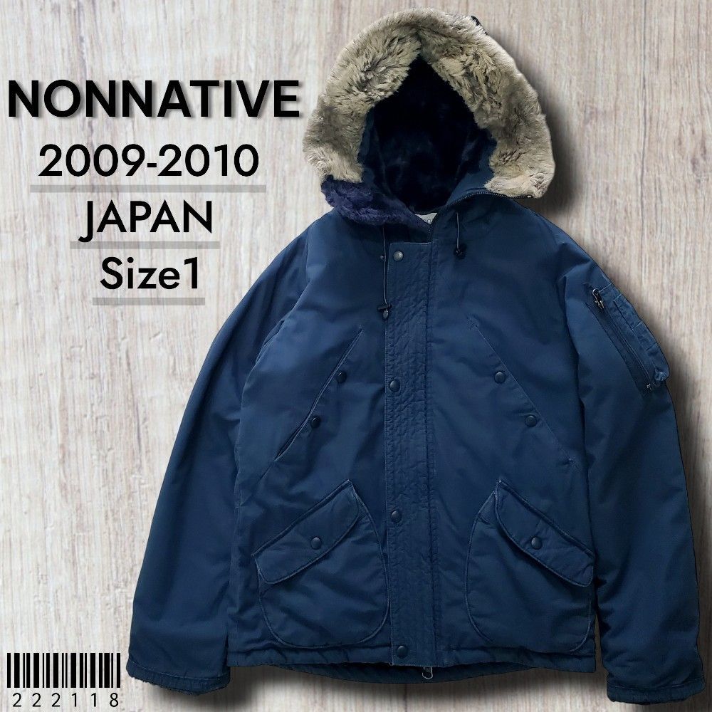 【nonnative ノンネイティブ】N-3B ミリタリージャケット nonnativeノンネイティブ□美品 2009-2010AW頃 日本製 名作 WILDERNESS