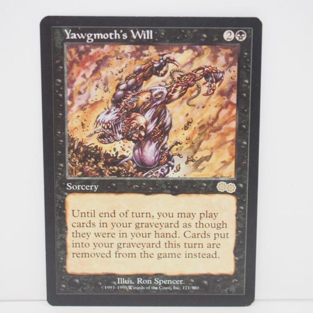 MAGIC The Gathering MTG ヨーグモスの意志/Yawgmoth's Will ウルザズ