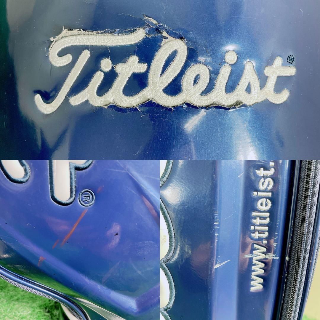 ゴルフ キャディバッグ タイトリスト Titleist 9型 5分割 スタンド式