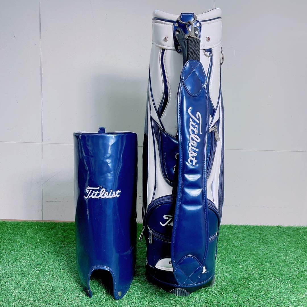 ゴルフ　キャディバッグ タイトリスト Titleist 9型 A2678 ゴルフ キャディバッグ タイトリスト Titleist 9型 5分割 スタンド式
