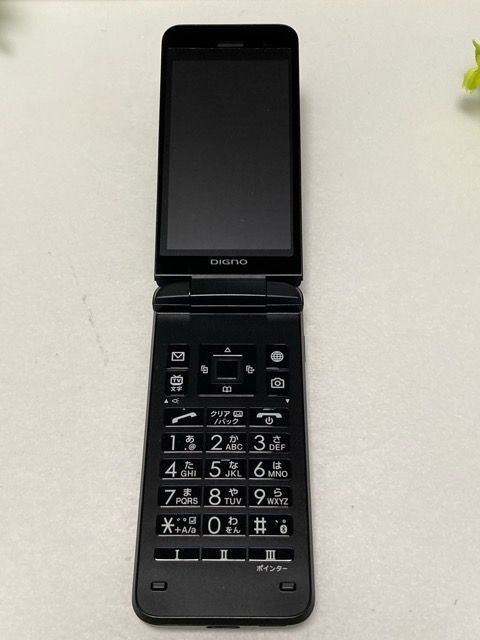 新品同様】SIMフリー SoftBank DIGNOケータイ3 902KC ブラック 本体