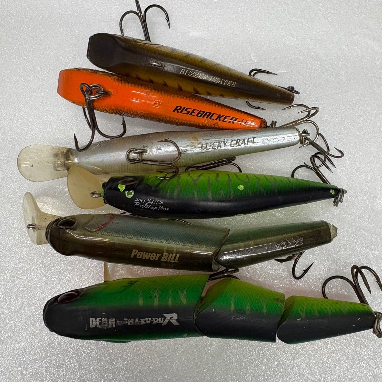 ルアー まとめ売り 6個】シーバス 釣り用品 - メルカリ