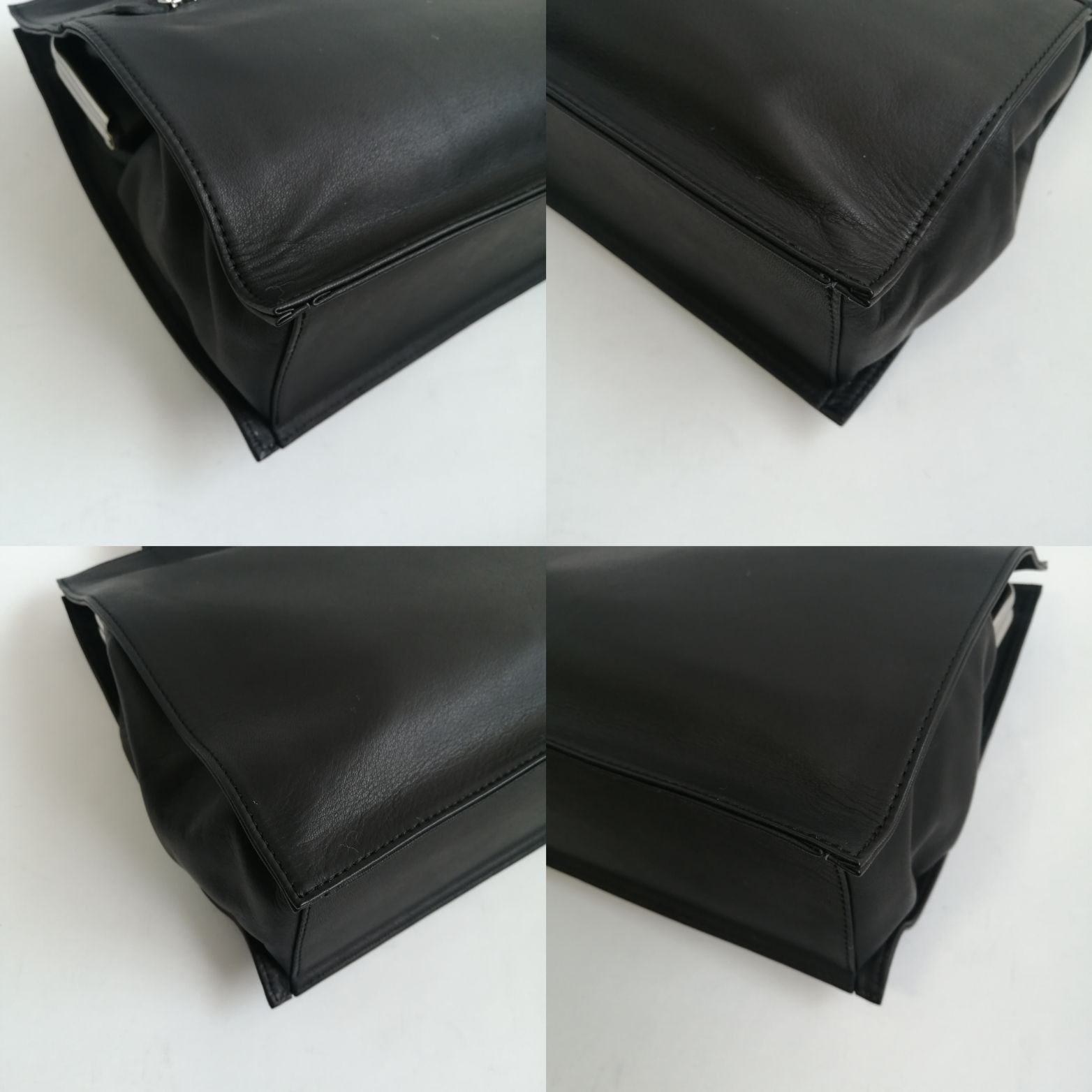 ショルダーバッグ カワカワ ショルダーバッグ がま口 2way ブラック 
