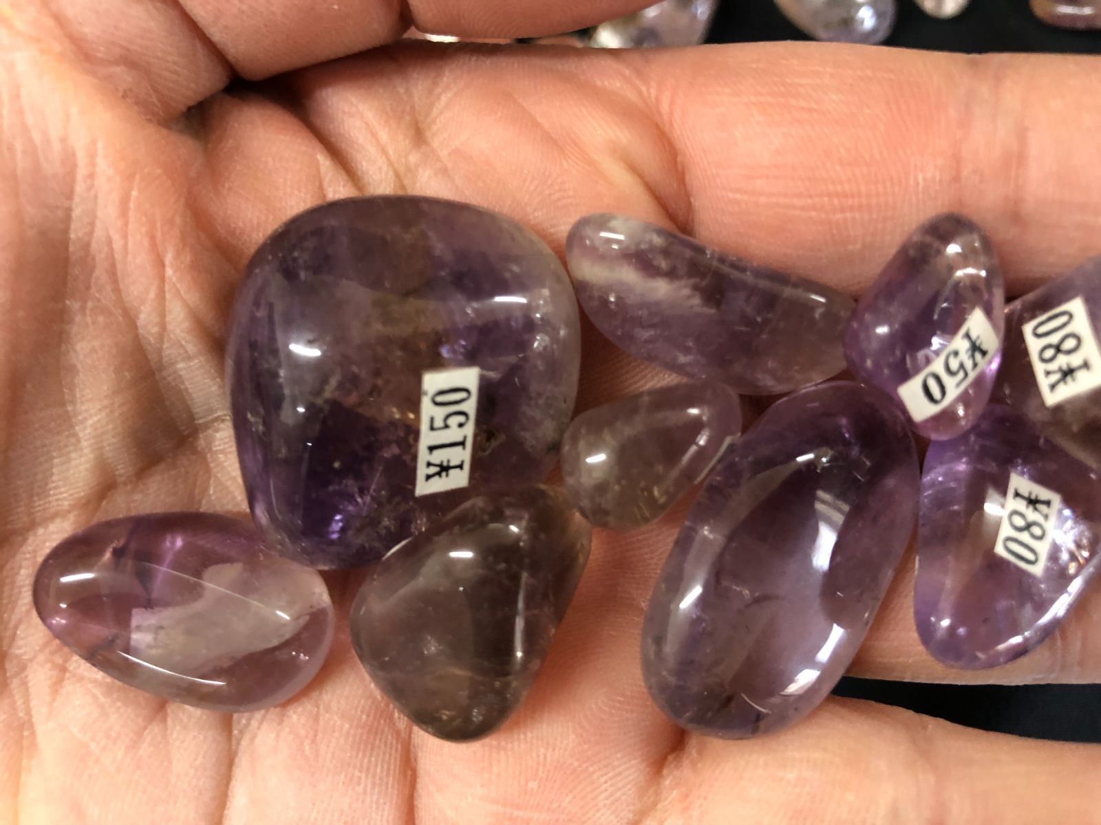  天然石タンブル原石BOX|ブラジル産 アルゼンチン産 陶器小物 置物 インテリア小物