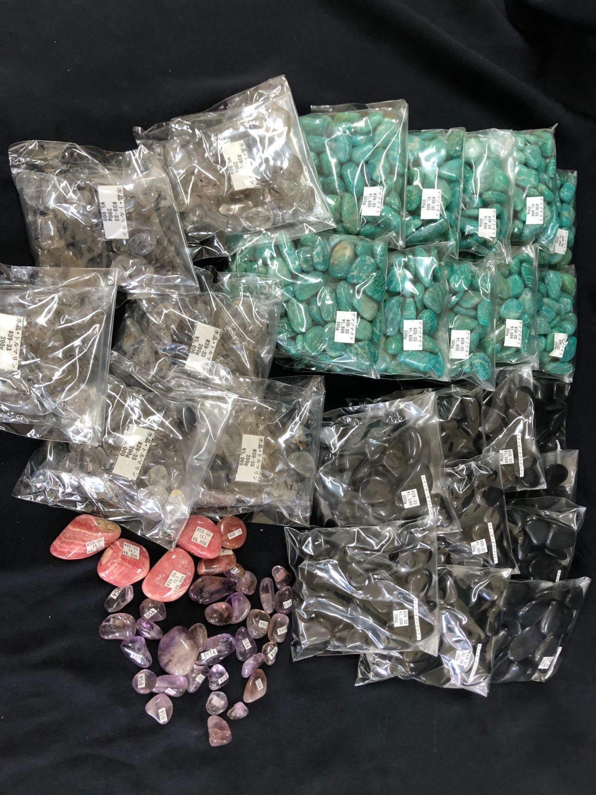 天然石タンブル原石BOX|ブラジル産 アルゼンチン産