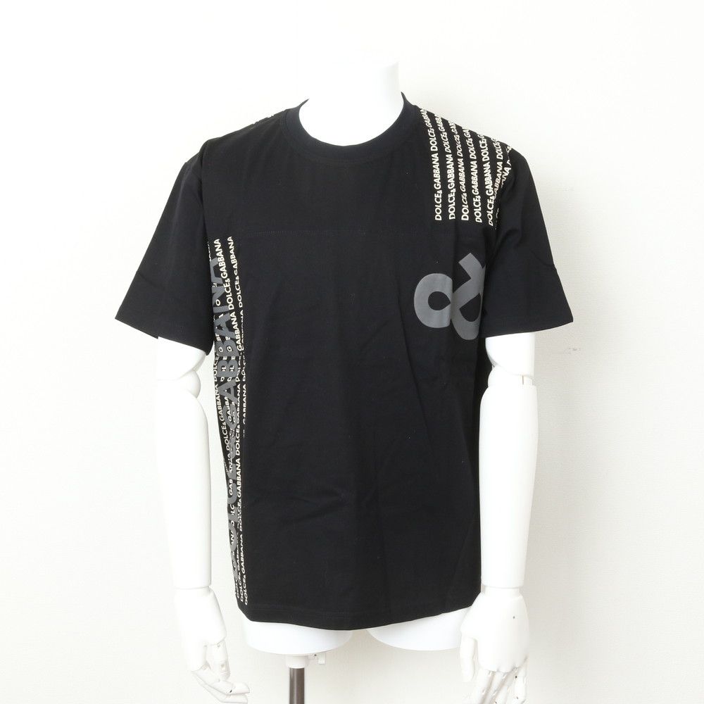 極美品 ドルチェアンドガッバーナ D&G ドルガバ ロゴ プリント 半袖 T