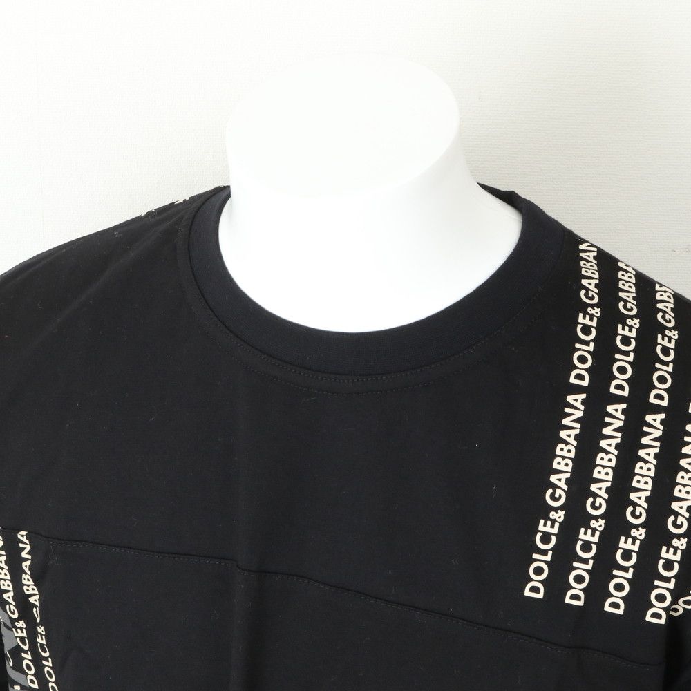 極美品 ドルチェアンドガッバーナ D&G ドルガバ ロゴ プリント 半袖 T