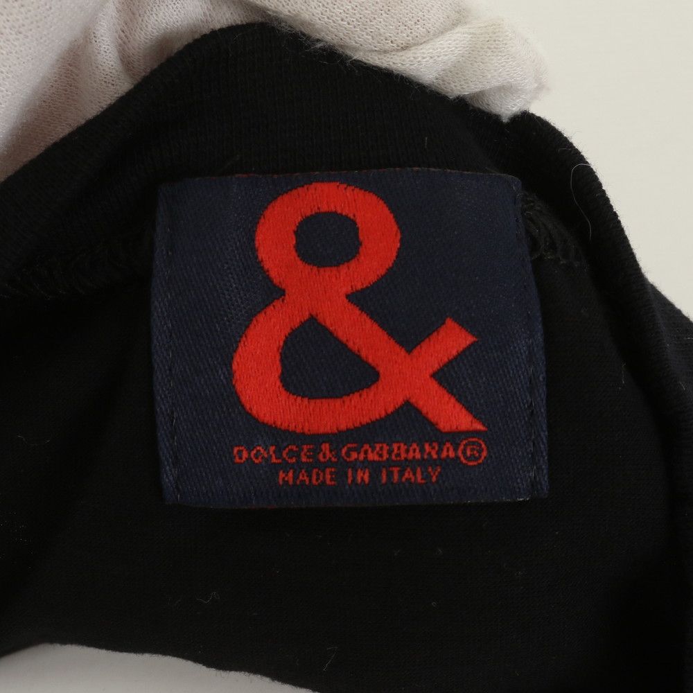 極美品 ドルチェアンドガッバーナ D&G ドルガバ ロゴ プリント 半袖 T