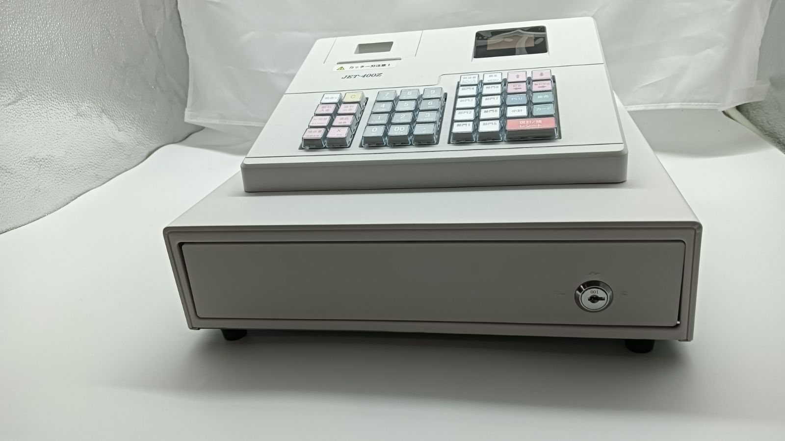 開梱品/化粧箱無し/中古品】クローバー電子 レジスター JET-400Z