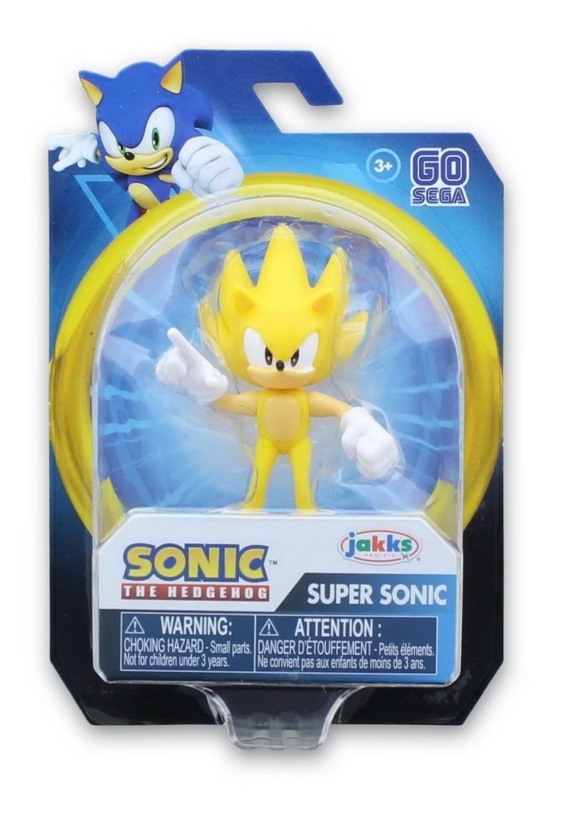 ソニック・ザ・ヘッジホッグ アクションフィギュア 2.5インチ スーパー