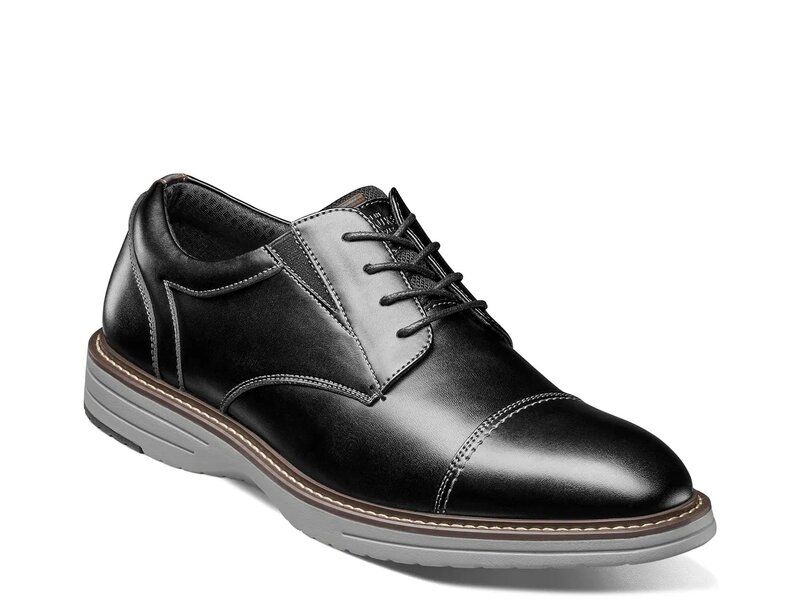 ノンブッシュ メンズ シューズ オックスフォード キャップ Nunn Bush Gates Cap Toe Oxford Black ブラック