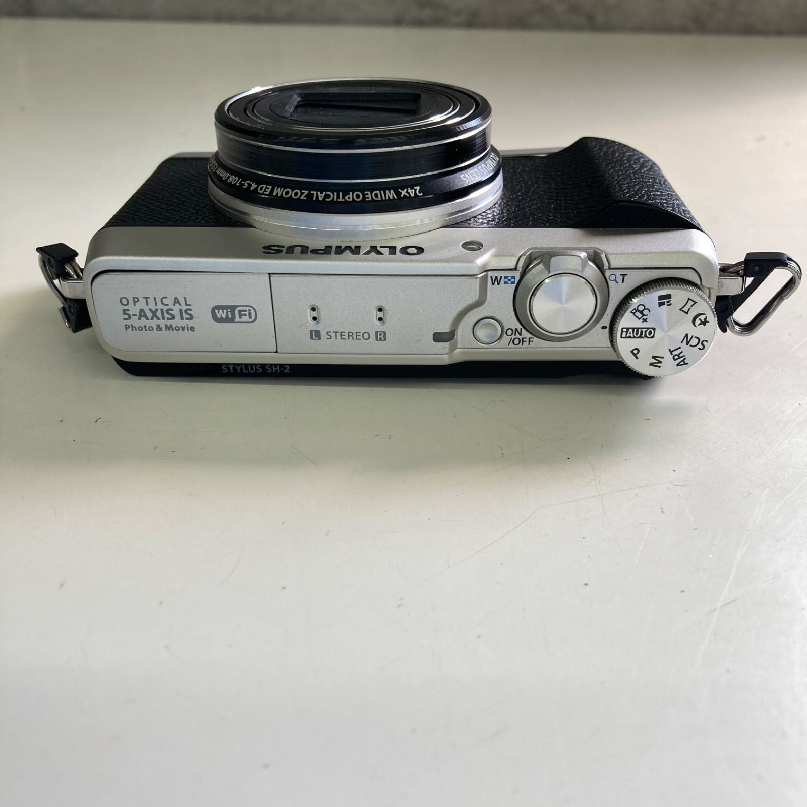 ☆実用美品☆ OLYMPUS オリンパス 5-AXIS IS ブラック ☆動作OK☆ #15398