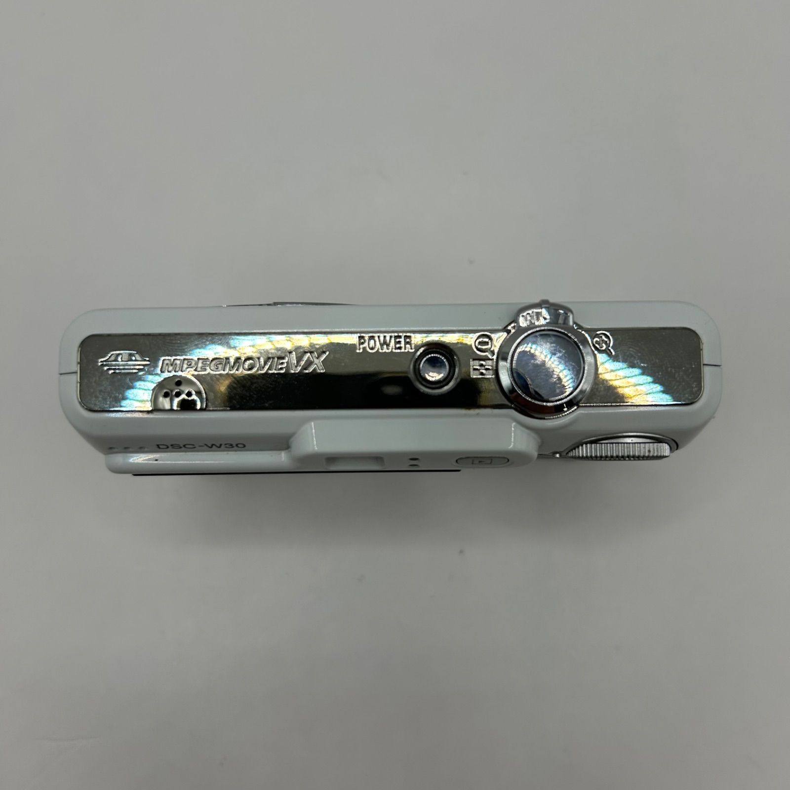 ジャンク品】SONY Cyber-shot DSC-W30 ホワイト コンパクトデジタル