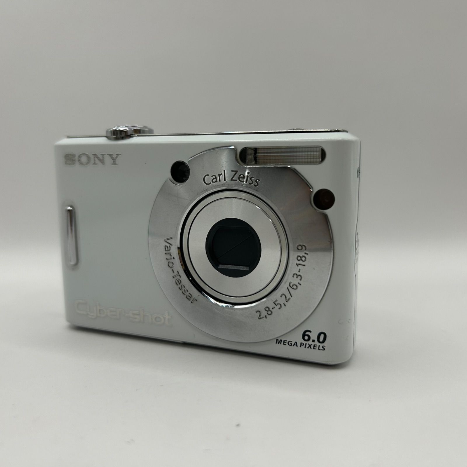 ジャンク品】SONY Cyber-shot DSC-W30 ホワイト コンパクトデジタル