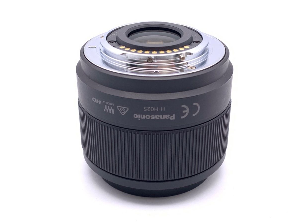 並品》Panasonic G 25mm F1.7 ASPH. H-H025-K 並品】 パナソニック LUMIX