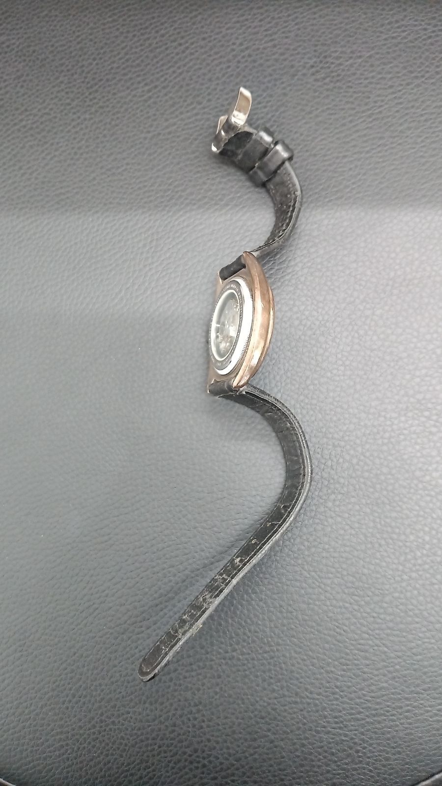  クラブラメール CITIZEN 稼働品 リブ編み 自動巻き時計 腕時計(アナログ)