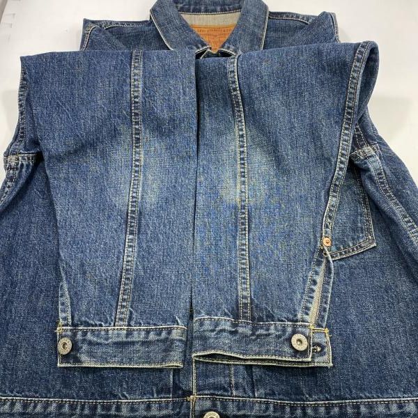 中古】LEVI'S 506 1st大戦モデル 復刻 デニムジャケット W40 ドーナツ