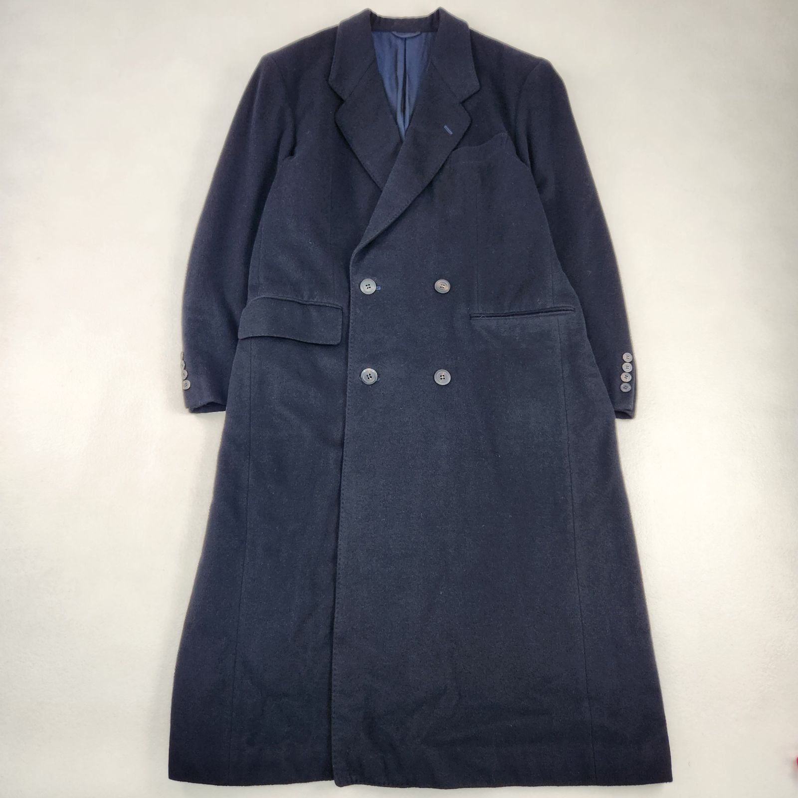 Christian Dior チェスターコート オーバーサイズ カシミヤ ブラック L 