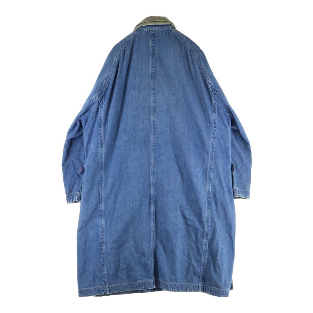 Sacai (サカイ) 23SS ドッキング デニム ミリタリーロングコート 23ー