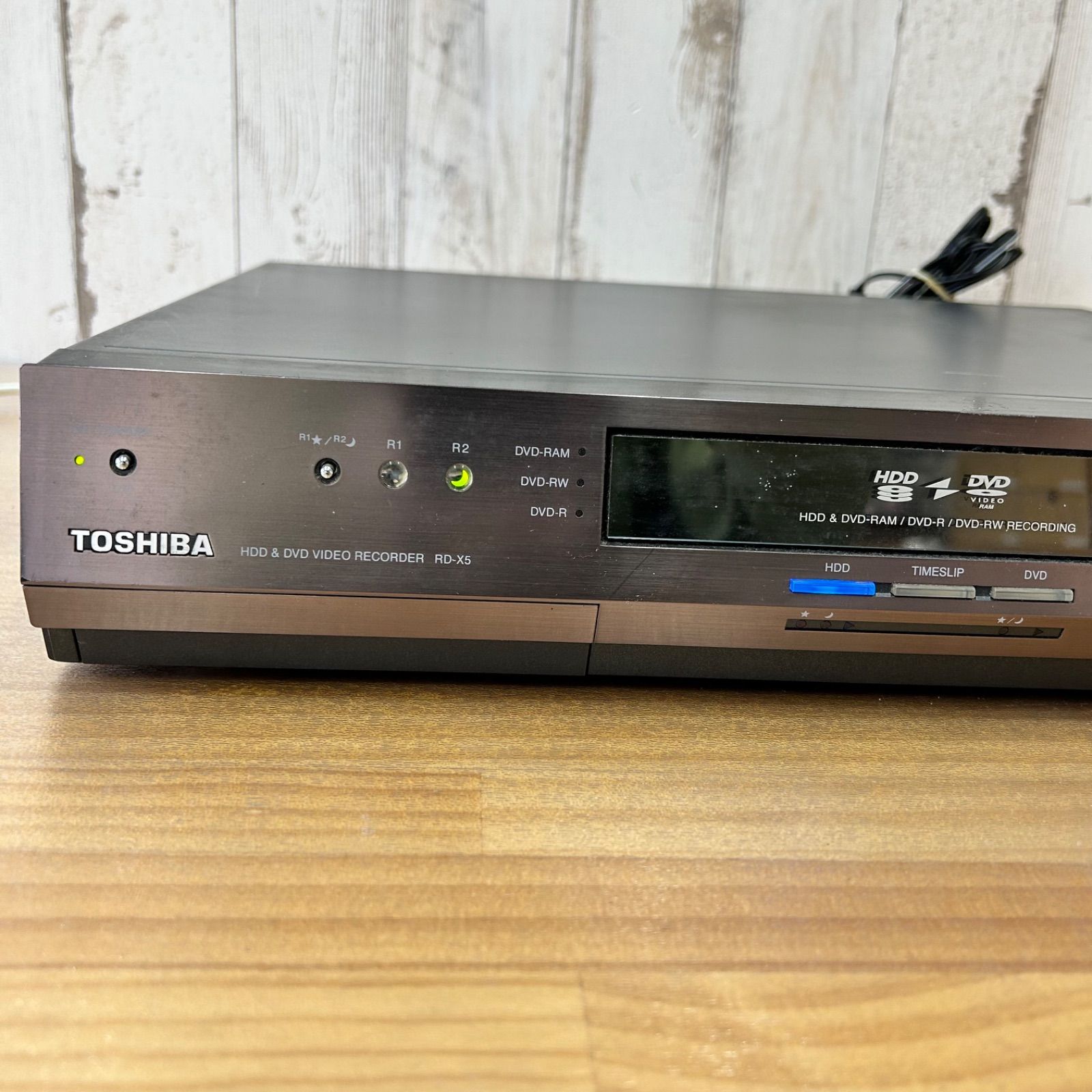 TOSHIBA RD-X5 HDD&DVDレコーダー 本体のみ 動作品 電源確認済み