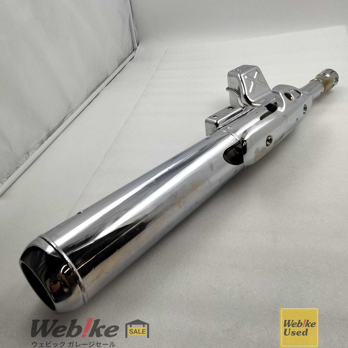 ヤマハ純正中古パーツ SR400 FI スリップオンマフラー B9F-14703-00