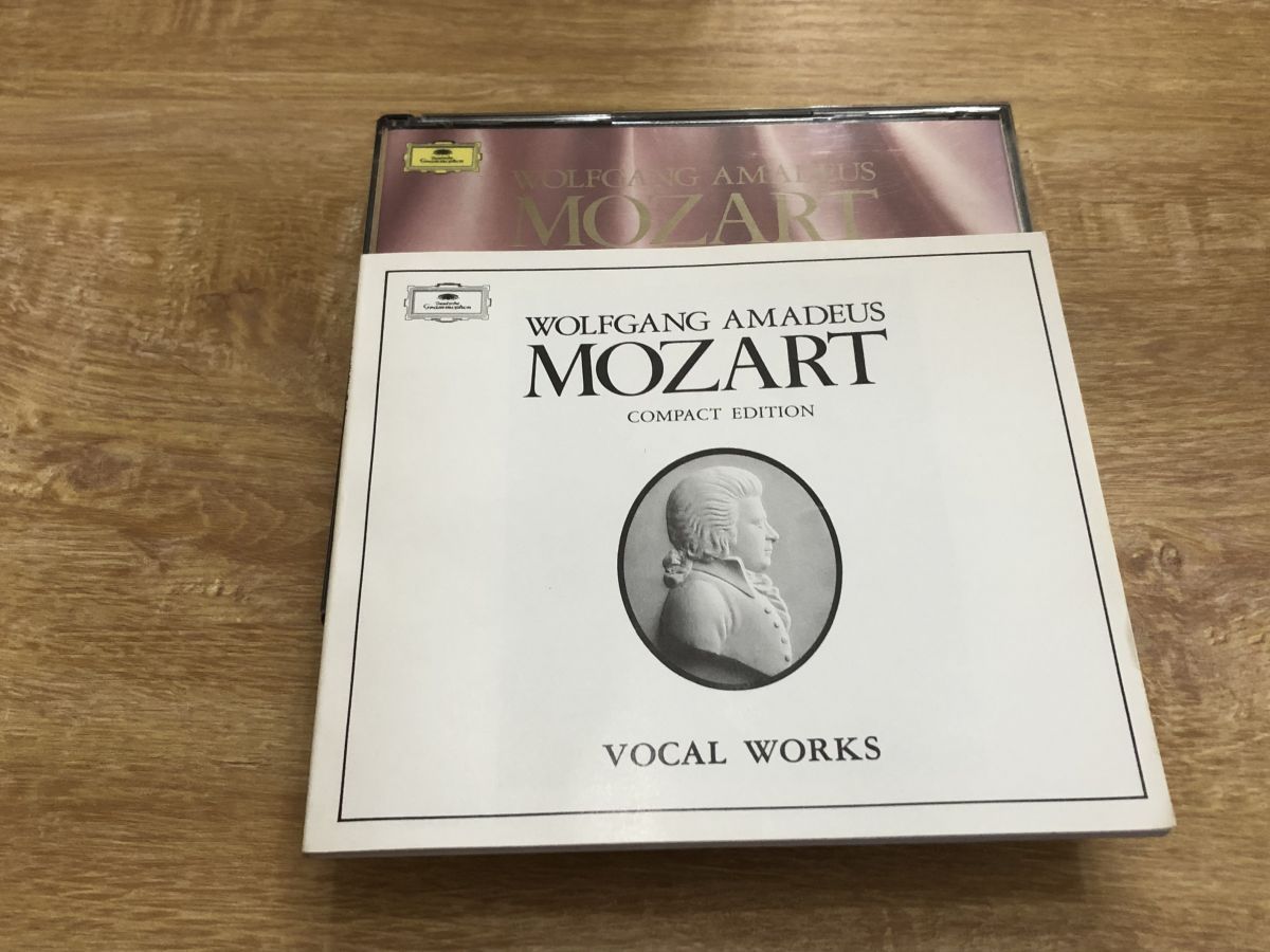 3CD WOLFGANG AMADEUS MOZART モーツァルト 声楽作品集（POCG-2179 81