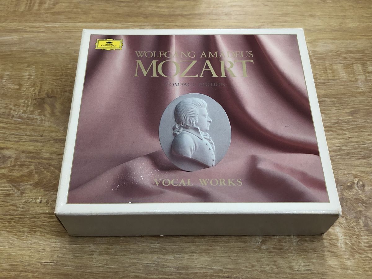 3CD WOLFGANG AMADEUS MOZART モーツァルト 声楽作品集（POCG-2179 81