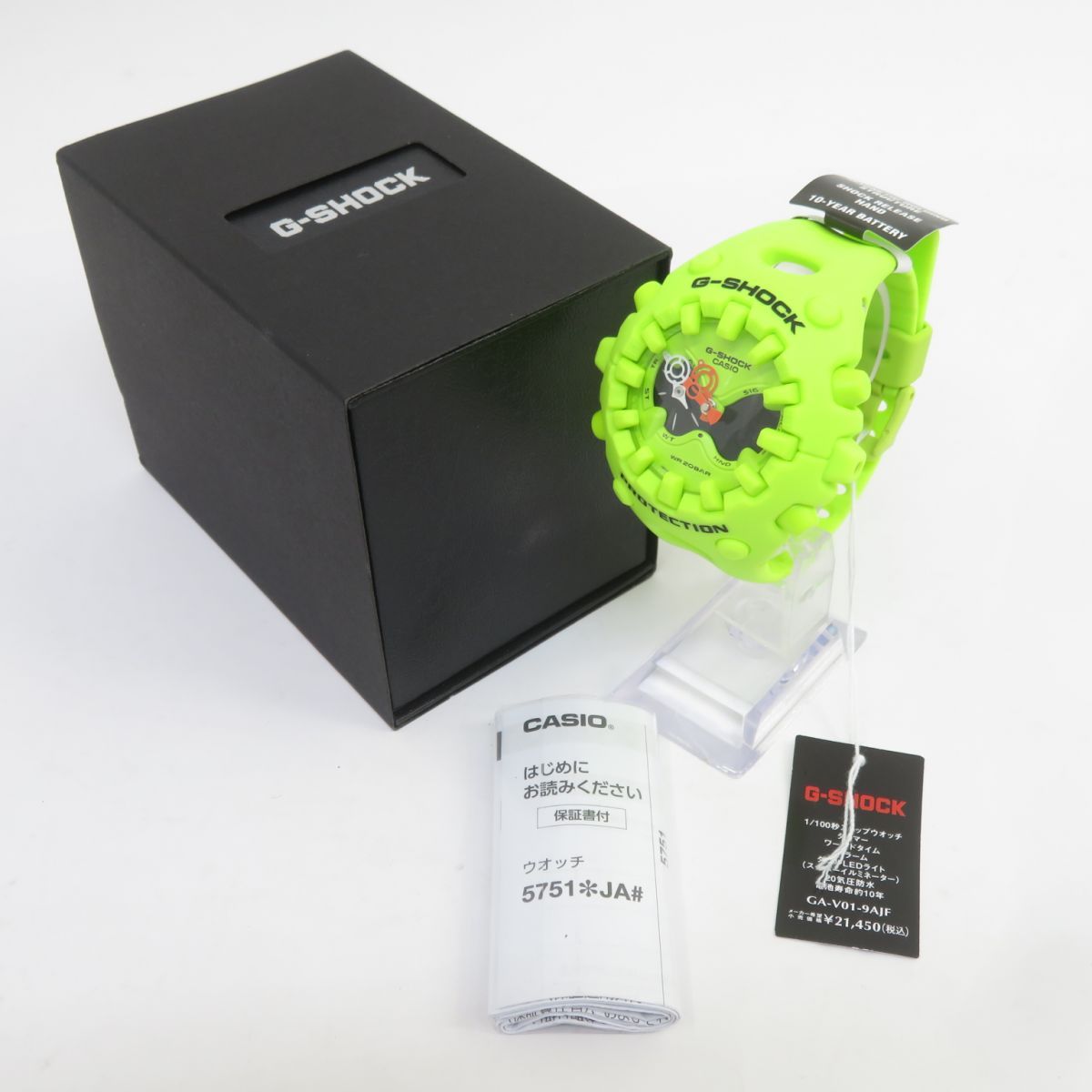 未使用】CASIO カシオ G-SHOCK GA-V01-9AJF クオーツ 腕時計 - メルカリ