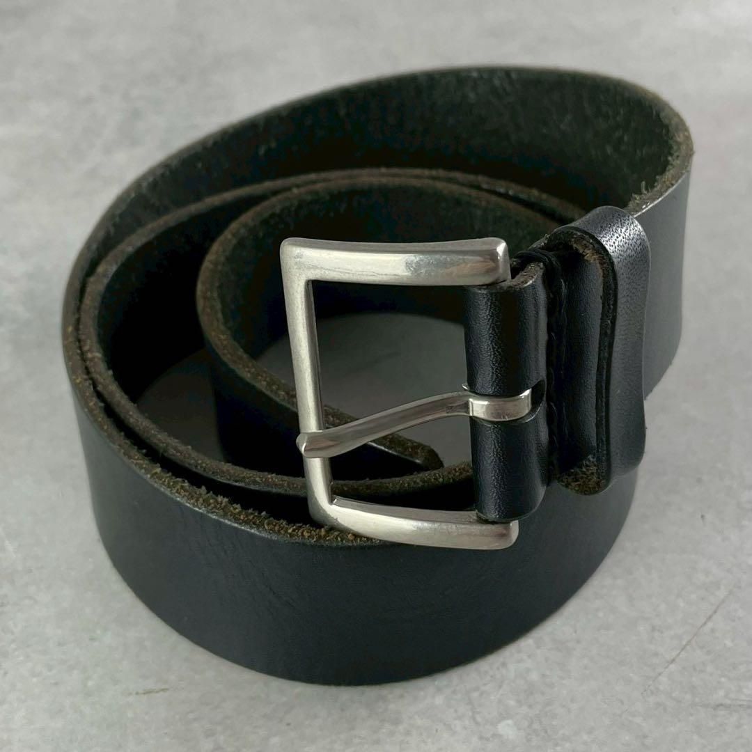 Yohji Yamamoto +NOIR leather belt Black - メルカリ