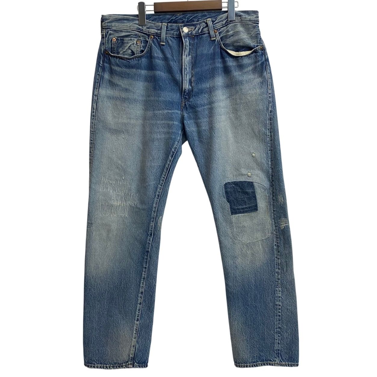 リーバイス Levi's LVC 501ZXX 1954モデル 赤耳 リペア加工 デニム