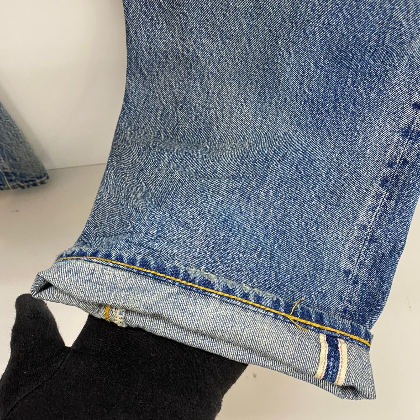 リーバイス Levi's LVC 501ZXX 1954モデル 赤耳 リペア加工 デニム