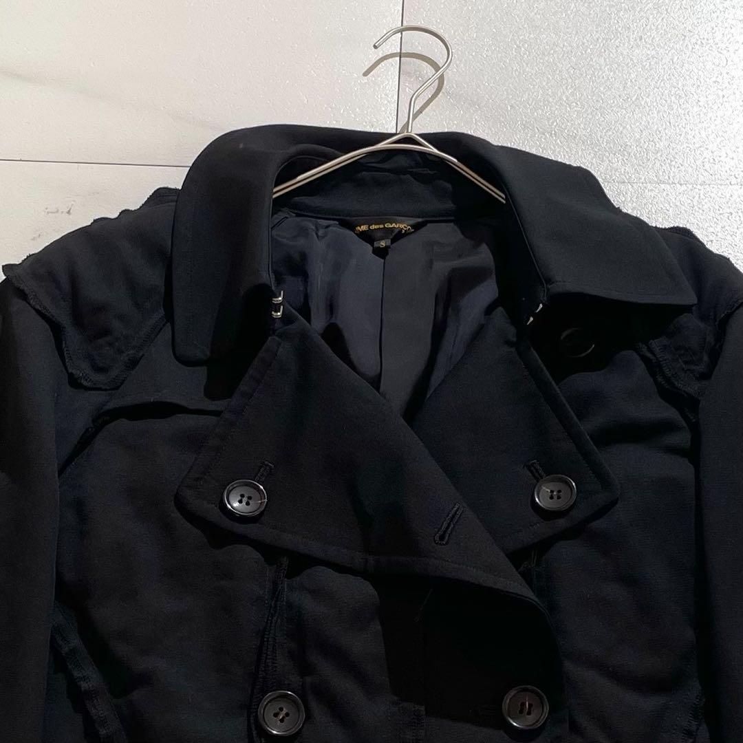 COMME des GARCONS short trench coat wool - メルカリ