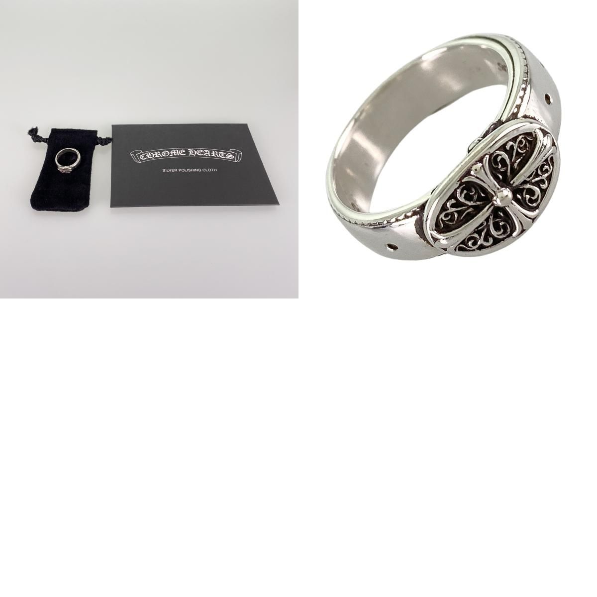 クロムハーツ CHROME HEARTS ベルテッドオーバル Sv925 14号(54 