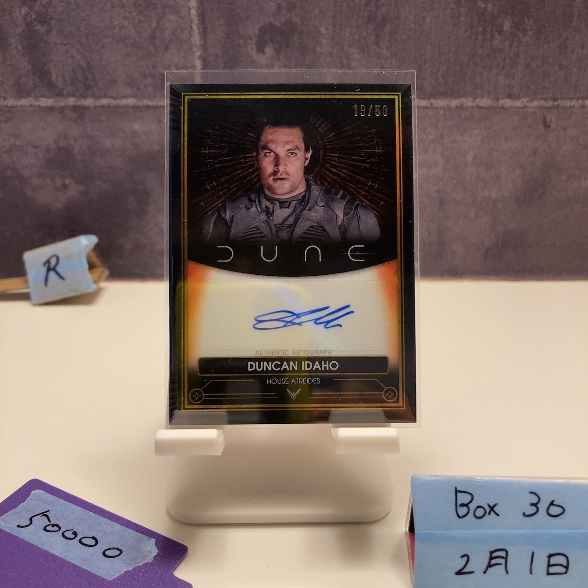 Topps Dune Chrome Duncan Idaho 19/50 直筆サインカード House